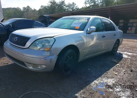 2002 Lexus Ls 430 из США, поврежденный, VIN JTHBN30F320085126